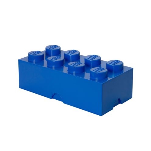 Cutie depozitare LEGO 2x4 albastru inchis 40041731