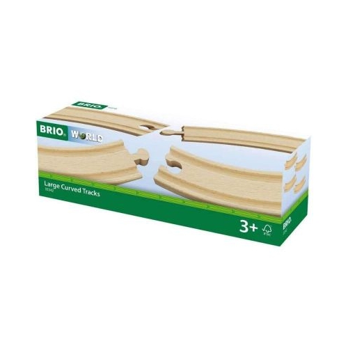 Set de sine curbate lungi pentru trenulete BRIO
