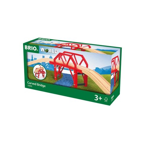 Pod curbat pentru trenulete BRIO