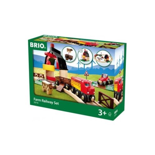 Set trenulet ferma BRIO