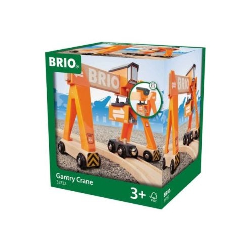 Macara Gantry incarcare marfa trenulete BRIO