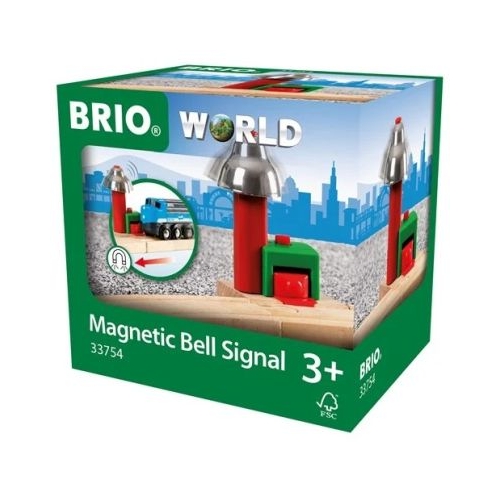 Semnal sonor cu actionare magnetica pentru trenulete BRIO
