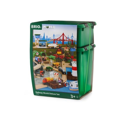 Set Deluxe lumea trenuletelor BRIO