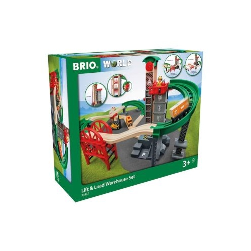 Set trenulet cu lift BRIO