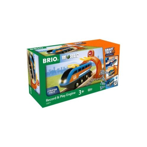 Locomotiva inteligenta cu inregistrare si redare de sunete personalizate BRIO