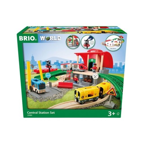 Set trenulet cu gara BRIO