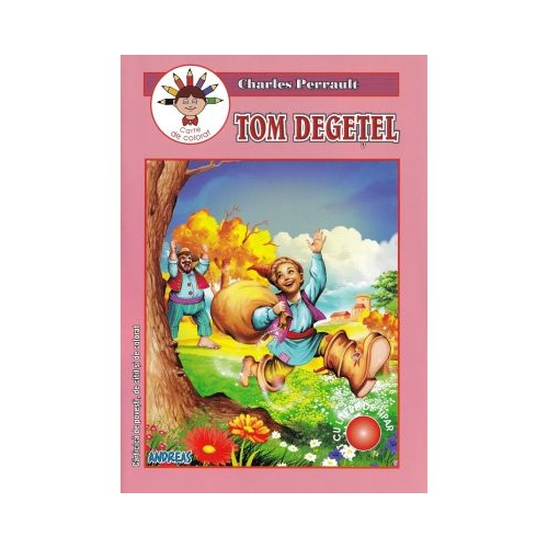 Tom Degetel. Carte de colorat