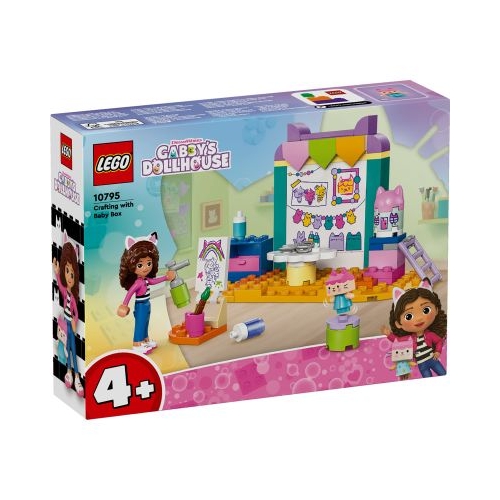 LEGO Gabbys Dollhouse. Creatii mestesugite cu Baby Box 10795 60 piese