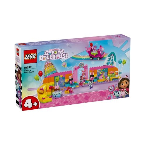 LEGO Gabbys Dollhouse. Camera de party a lui Gabby 10797 252 piese