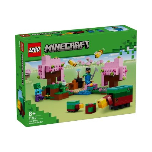 LEGO Minecraft. Gradina cu ciresi infloriti 21260 304 piese
