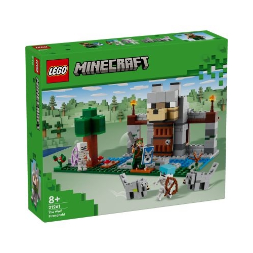 LEGO Minecraft. Fortareata lupilor 21261 312 piese