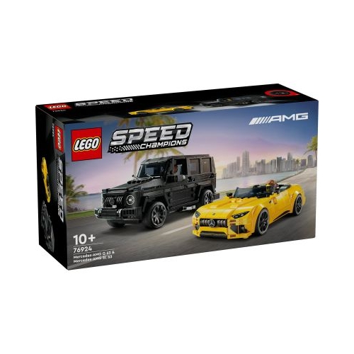 LEGO Speed Champions. Mercedes-AMG G 63 si Mercedes-AMG SL 63 76924 808 piese