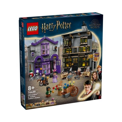 LEGO Harry Potter. Ollivander si magazinul de haine al lui Madam Malkin 76439 744 piese