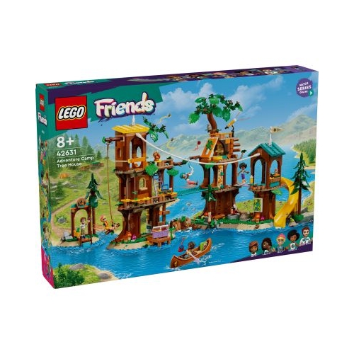 LEGO Friends. Casa din copac din tabara de aventuri 42631 1128 piese