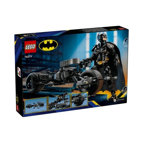 LEGO DC Super Heroes. Figurina de constructie Batman si motocicleta Bat-Pod 76273 713 piese