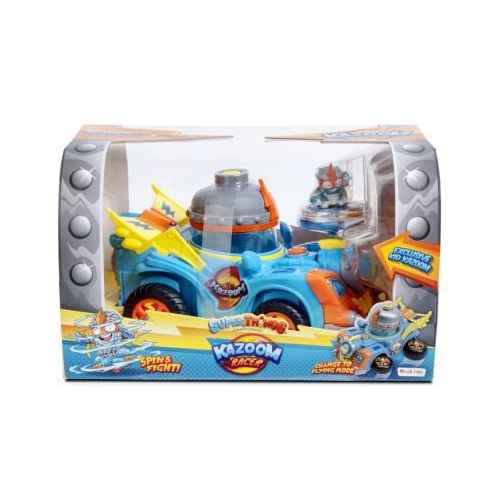 Vehicul cu figurina SuperThings - Kazoom Racer