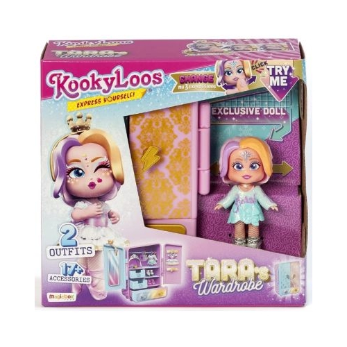 Set de joaca cu papusa Kookyloos - Dressingul Tarei