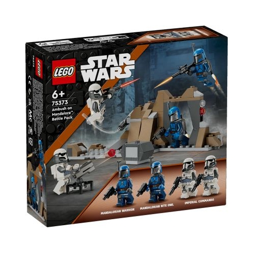 LEGO Star Wars. Pachet de lupta ambuscada pe Mandalore 75373 109 piese