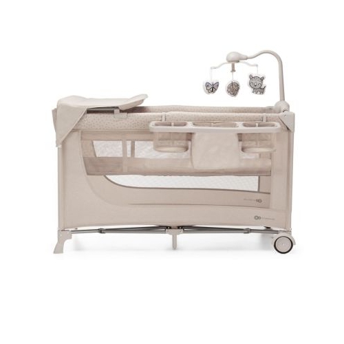 Patut travel Joy2 cu accesorii bej Kinderkraft