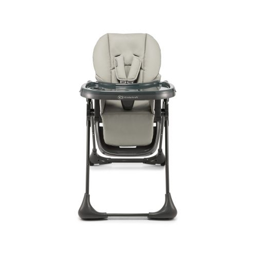 Scaun de masa Tummie pliabil gri Kinderkraft