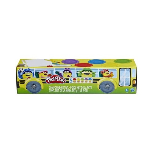 Set 5 cutii de modelare Play-Doh - Back To School