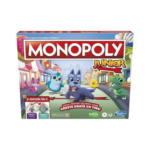 Joc de societate 2 in 1 Monopoly - Junior