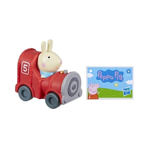 Masinuta cu figurina iepurasul Rebecca Peppa Pig Buggy
