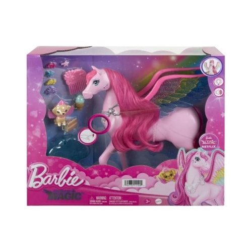 Set de joaca muzical cu accesorii Barbie - A Touch Of Magic Pegasus