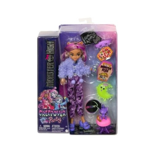Papusa creepover party Clawdeen Monster High