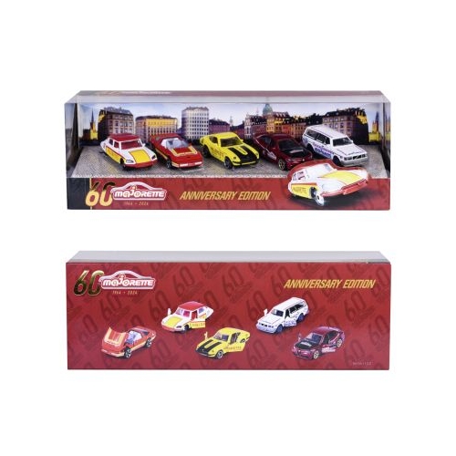 Pachet aniversar 60 ani 5 masinute metalice