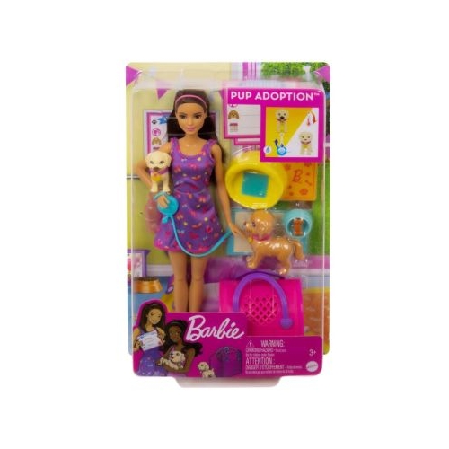 Set papusa pup adoption Barbie