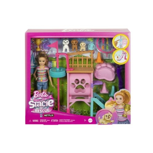 Papusa Stacie dresoare de catei Barbie