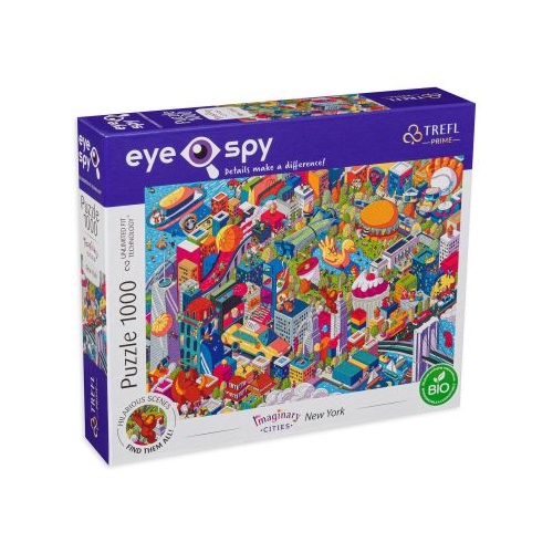 Puzzle 1000 UFT. Eye spy New York Trefl