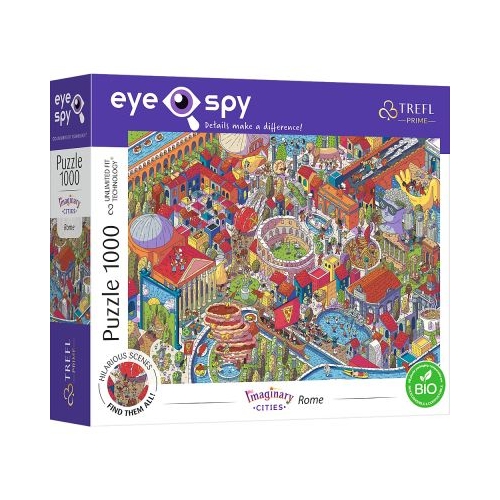 Puzzle 1000 UFT. Eye spy Roma Trefl