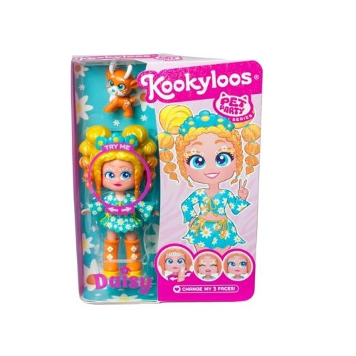 Papusa Kookyloos Pets Party - Daisy