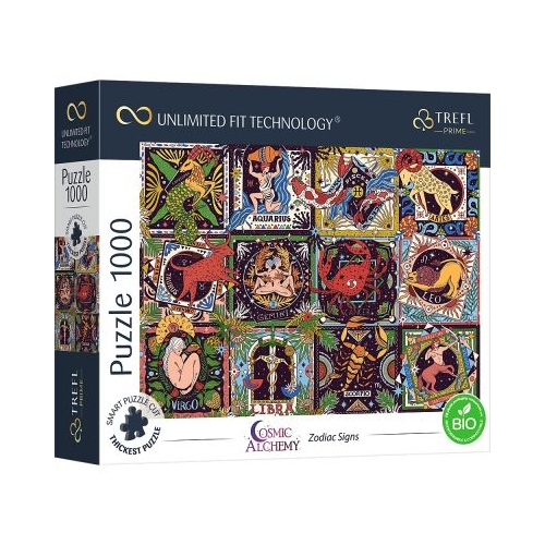 Puzzle UFT 1000 piese. Semne zodiacale Trefl