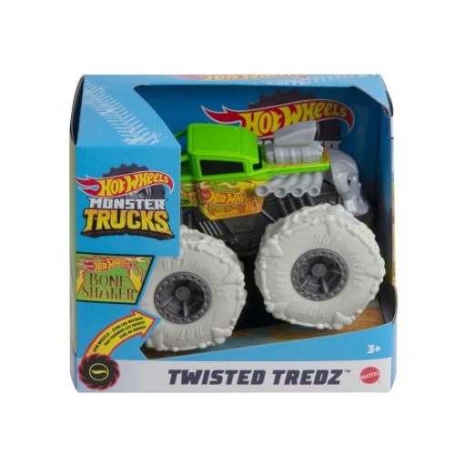 Masinuta Twister Tredz Bone Shaker scara 1/43 Hot Wheels Monster Truck