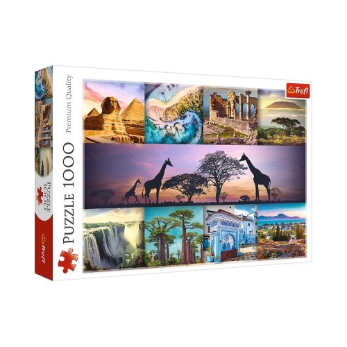 Puzzle 1000 piese. Africa Trefl