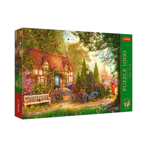 Puzzle 1000 piese Premium Plus Teatime. Cabana cu stuf Trefl