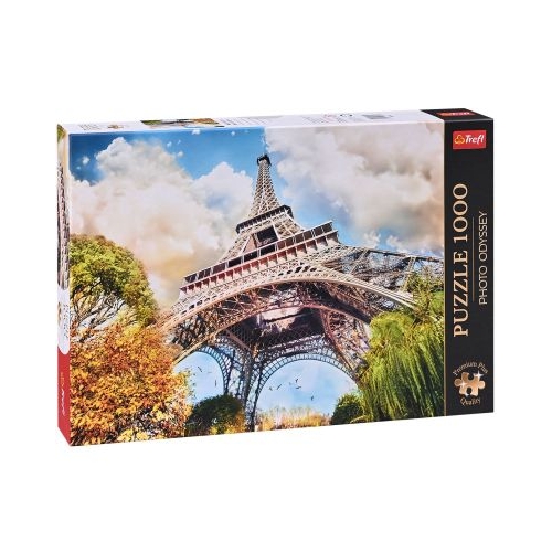Puzzle 1000 piese Premium Plus Photo Odyssey. Turnul Eiffel Paris Trefl