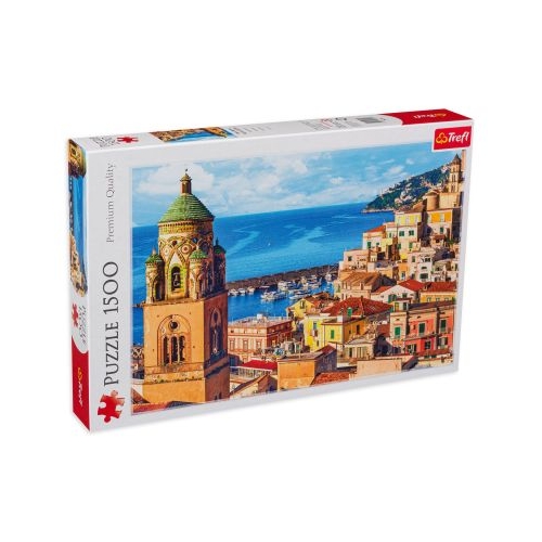 Puzzle 1500. Amalfi Itallia Trefl