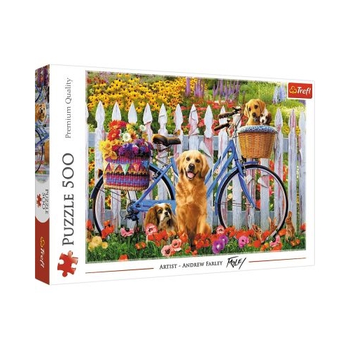 Puzzle 500. Aventura Catelusilor Trefl