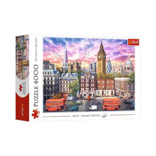 Puzzle 4000. Calatorie la Londra Trefl