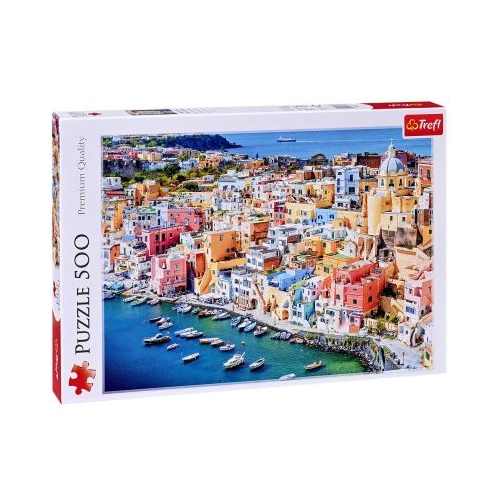 Puzzle 500. Insula Procida Trefl