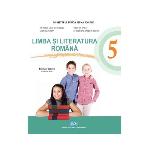 Limba si literatura romana Manual pentru clasa a 5-a. Contine CD - Mihaela Daniela Cirstea