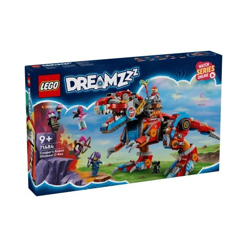 LEGO DREAMZzz. Dinozaurul robot C-Rex al lui Cooper 71484 917 piese