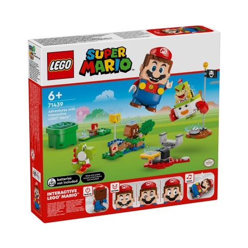LEGO Super Mario. Aventuri cu LEGO Mario interactiv 71439 218 piese