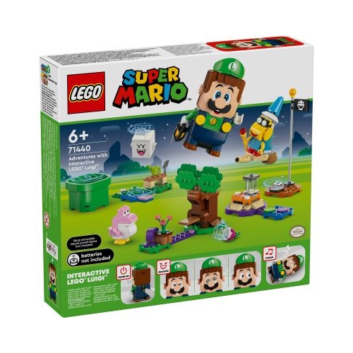 LEGO Super Mario. Aventuri cu LEGO Luigi interactiv 71440 210 piese