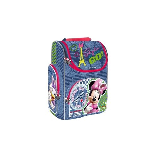 Ghiozdan carcasa tare MINNIE 37x27x14. 5 cm STARPAK