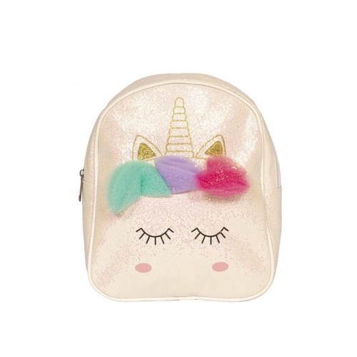 Ghiozdan gradinita cu sclipici Unicorn 20x26x10 cm S-Cool